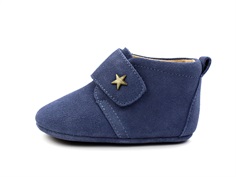 Bisgaard slippers blue with star